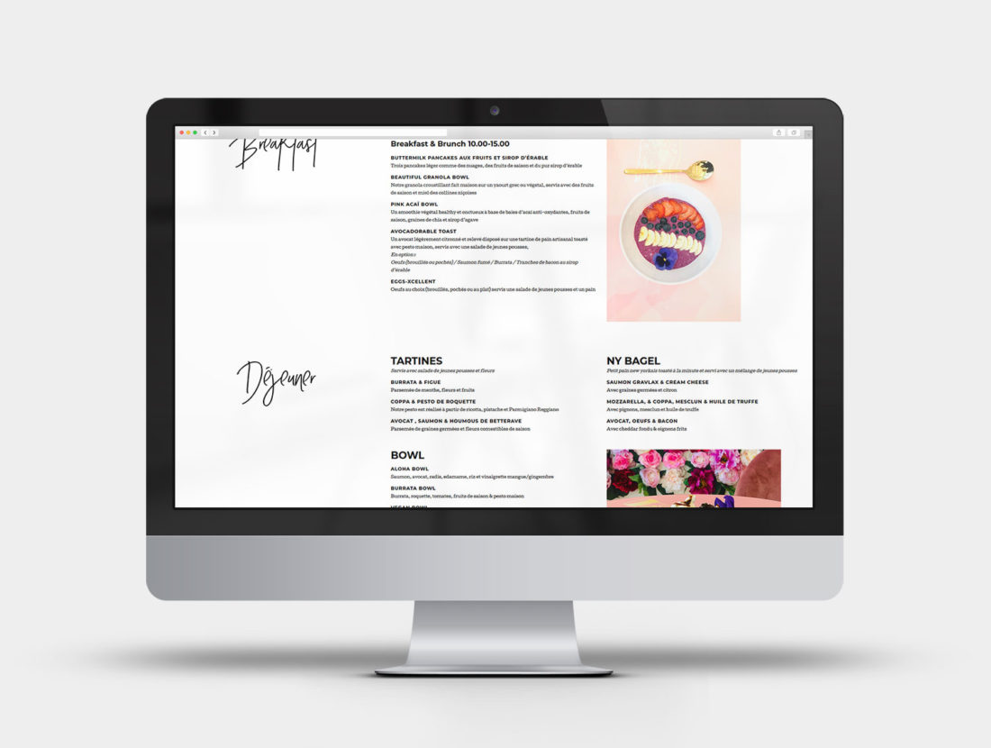 Bad Girls Good Cakes - Design et intégration du site internet
