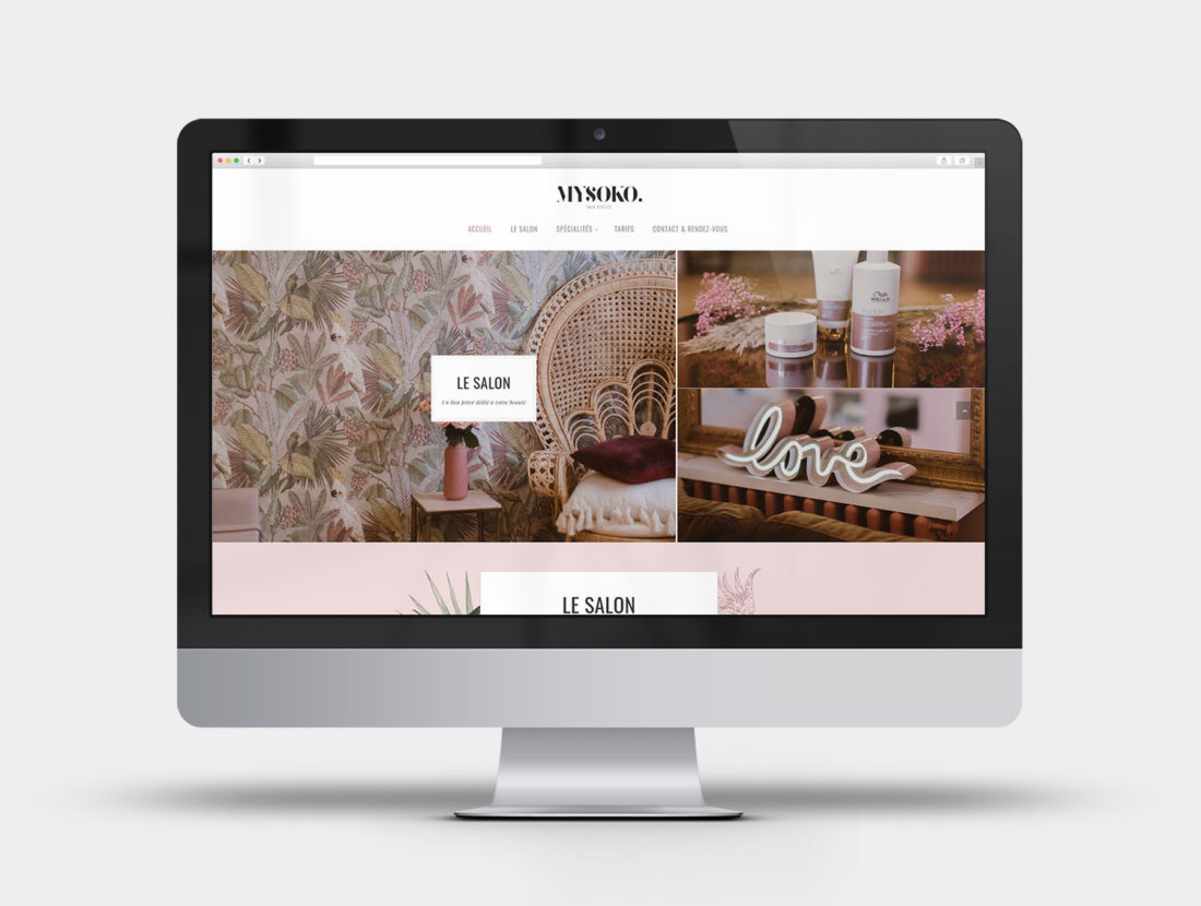 Mysoko - Design et intégration du site internet