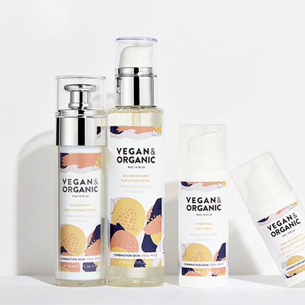 Vegan & Organic - Packaging et identité visuelle de la marque de cosmétique