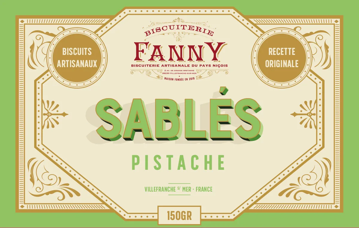 SLUSH - Logos de sablés pour la Biscuiterie Fanny