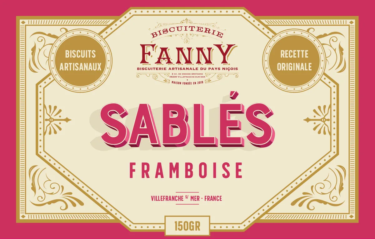 SLUSH - Branding de sablés pour la Biscuiterie Fanny