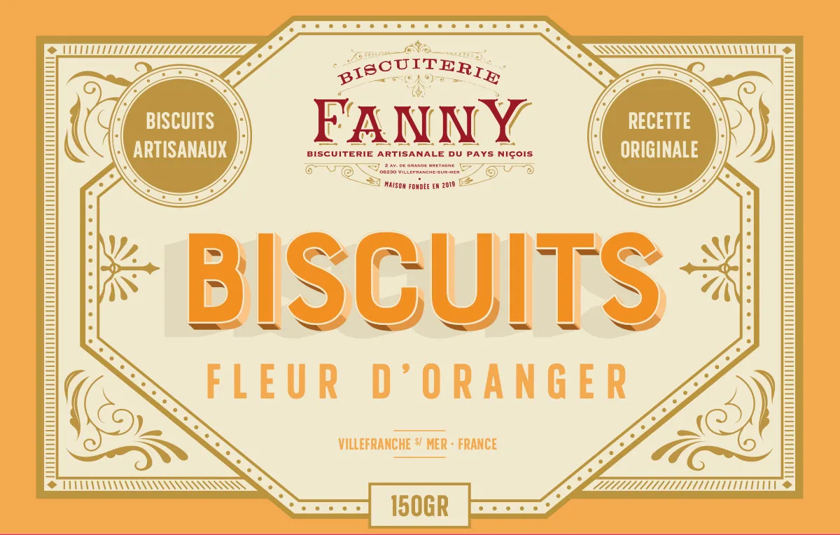 SLUSH - Packaging de biscuits pour la Biscuiterie Fanny