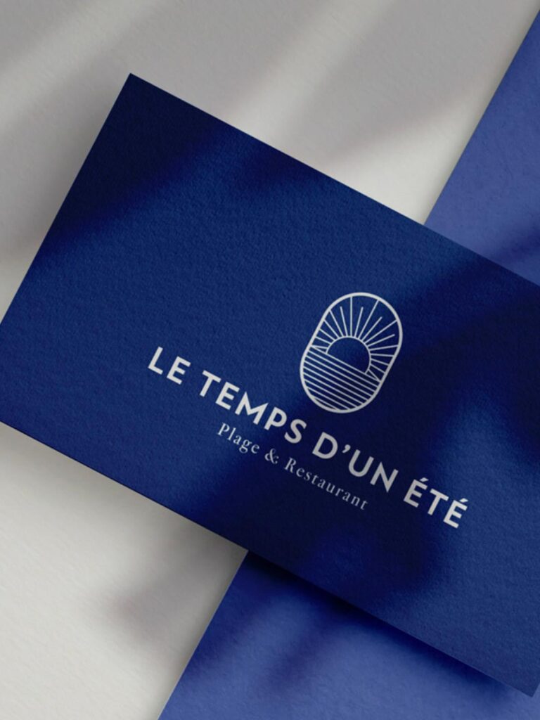 Visual identity for Le Temps d'un Été created by SLUSH
